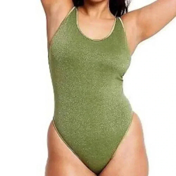 NWT FE NOEL x Target Metallic Swimsuit - Picture 4 of 4